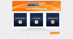 Desktop Screenshot of notaris.com