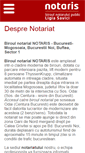 Mobile Screenshot of notaris.ro